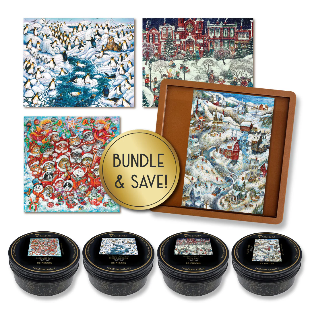 Bill Bell Christmas MINI QT Tray Collection