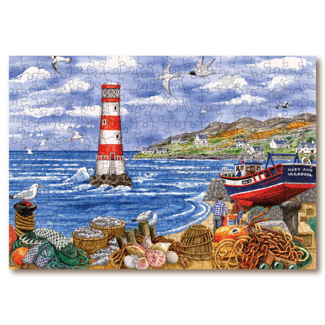 Fishing Boat & Harbour