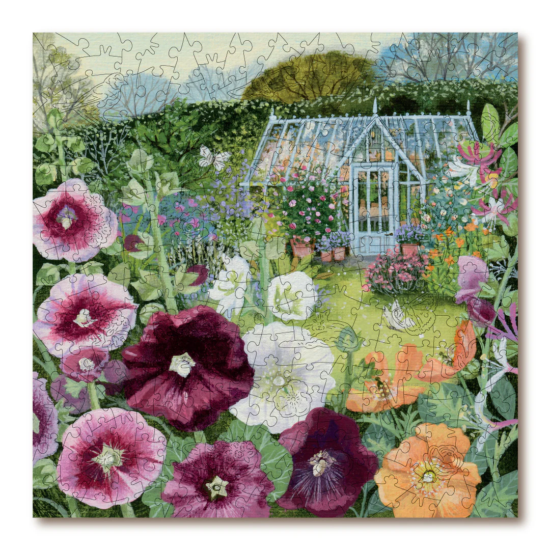 Hollyhocks