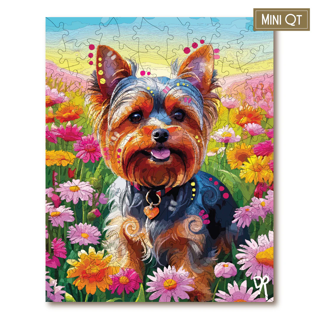 Springtime Yorkie MINI QT