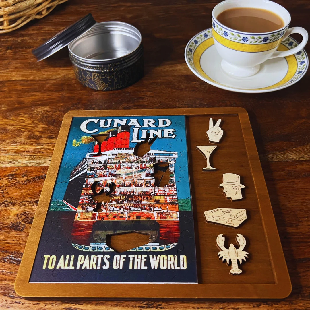 Vintage Poster - Life Aboard Cunard MINI QT - Image 4